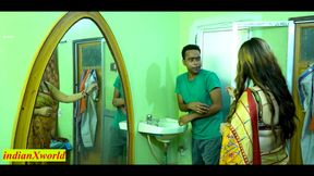 Amazing Hot Sex with Beautiful Neighbor Bhabhi! Sudden Sex