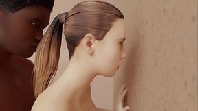 animation sex Viedio , girl fucked hard by black dick