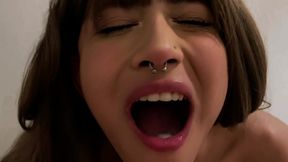 Perky Tits Teen Blows and Swallows