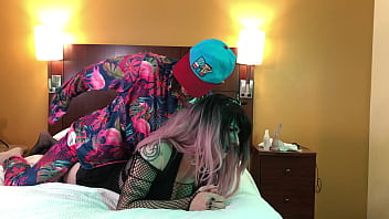 Crossdressing Goth Beauty Fucked