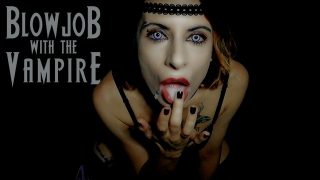 Ma cà rồng Succubus cho POV thổi kèn vào ngày Halloween