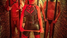 Prison inspection at Dracula Femdom Castle
