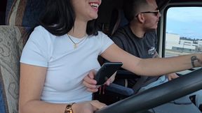 I Picked up an Uber Client Without a Bra!