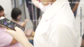 Horny Asian Hot Office Lady Gets Ravaged Sex On Public Metro And Gets Orgasm