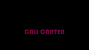 cali carter squirts on big cock then takes facial