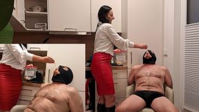 Foreign Sperm Sucked Out of Rubbers
