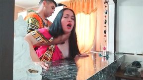 fucking in the kitchen with my indian stepmother.