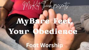Foot Worship - MsKatThickBBW