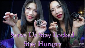 Serve Us, Stay Locked, Stay Hungry w/Mistress Youko