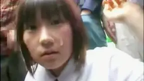 Busty Teen Takes Creampies in Public Bukkake Challenge