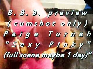 B.B.B. preview: Paige Turnah "Hot Pinky"(cum solely) WMV with SloMo