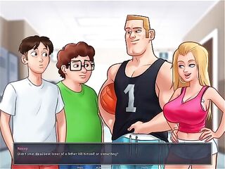 Chica Juega clip juegos +eighteen - Gameplay SummerTime Saga