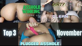 Asshole spreading compilation