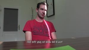 DirtyScout.com - Very cute Czech guy gay finds pleasure in footjob