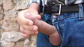 Mature Man Masturbating in Public Places