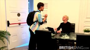 Both skinny Austin Ponce and Sailor Boy enjoyed a ravenous flip fucking after dick su