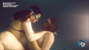 Dolly and Helen underwater lesbian girls - 720