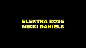nikki daniels and elektra rose lesbian toy play