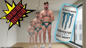 THE WHITE MONSTER - giant growth - domination & humiliation