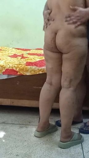 horny indian bhabhi kitchen bedroom Blowjob fuck   Clip 1