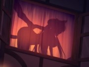 behind curtains fuck