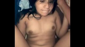 Tanned Latina milf moans during POV doggystyle fuck