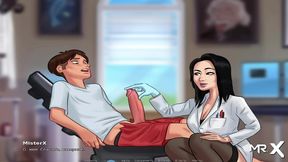 TeenTeacher Surprised by Huge Dick in Summertime Saga Anime Adventure