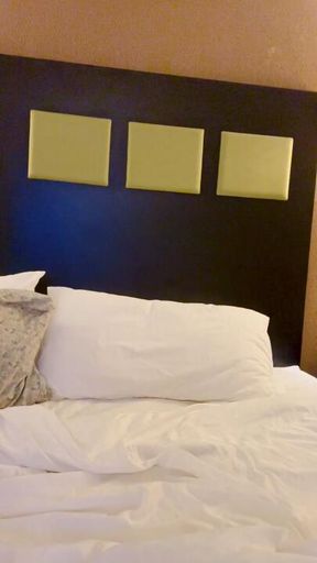 8 min Naughty Time in the hotel room! Watch me slowly strip out of my dress after a long day exploring! and then pleasure myself with toys and gloves