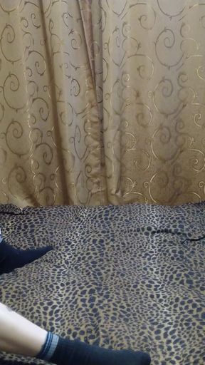 Tattooed Dude Fucks His Ass with a Fake Cock and Jerks His Pierced Dick