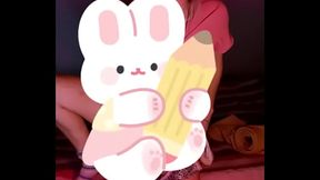 Bonneyuwu - 2:04 masturbacion coletas dildo