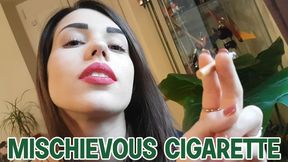 Petra Smoking: Mischievous Cigarette - HD