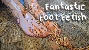 Amazing Foot Fetish - Messy Sploshing Feet (HD)