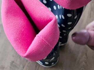 Cum on gf rubberboots
