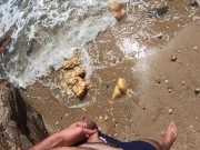 Pee on the beach setember 2024
