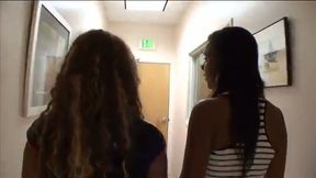 Cum craving college cuties get down on dick in the dorm