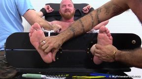 Redheaded Hunk Red Gets Tickled