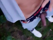 Slutboyben CAM4 Abgefickt und Vollgerotzt Outdoor