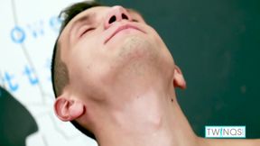 Horny boy toy Thomas pleasures his ass and jerks that shaft!