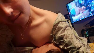 Male Nursing Assistant Gives a Hand Job while Lactating for His Patient in Need