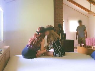 two couples swingers. first time in front of a camera... 1/3