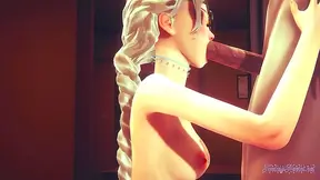 POV – Elsa Sucks Dick & Fucks Hard for Disney Princess Creampie Action