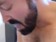 jamaican is fucked by 2 directors for a promotion