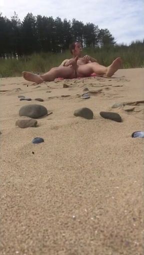 Nude Beach Boners: Big Cocks Outdoors Part 2