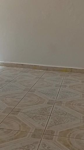 Thrilling moment from "I left recording the cell phone while Mrs. BBW did the cleaning in the apartment"