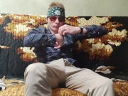 Fighting with my dick for craziest orgasm ever