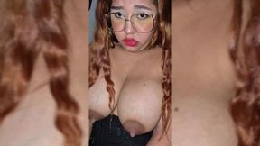 Today I Put on a Black Dress and Looked for My Neighbor to Make a Hot Video.