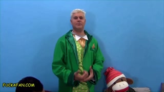 Fuck A Fan – Jennifer White Triple Cum Swaps Aaron’s Sperm w Charity &amp; Charlyse on St Patrick’s Day