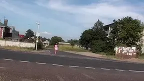 Real pick up fuck with Darling near the field