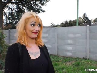 AMATEUREURO - Tattooed German Mercedes Boode Sucks Dong And Gets Drilled On The Bed