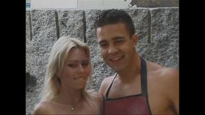 Wonderful Young Blonde Ass Fucked and Cumshot on Face by Huge Vintage Cock